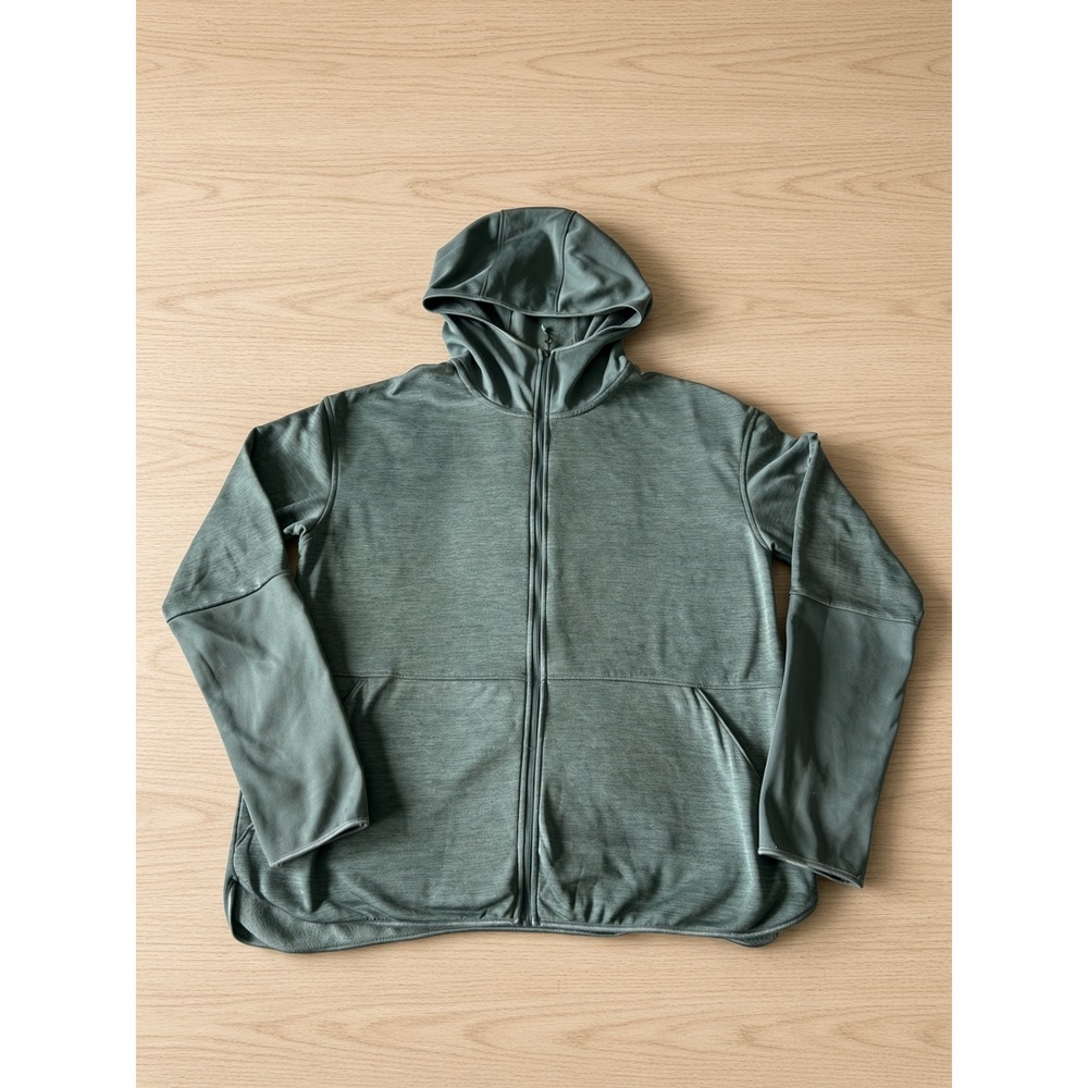 Columbia Womens Green Full Zip Fleece Lined Hooded Jacket XX0904 Size L